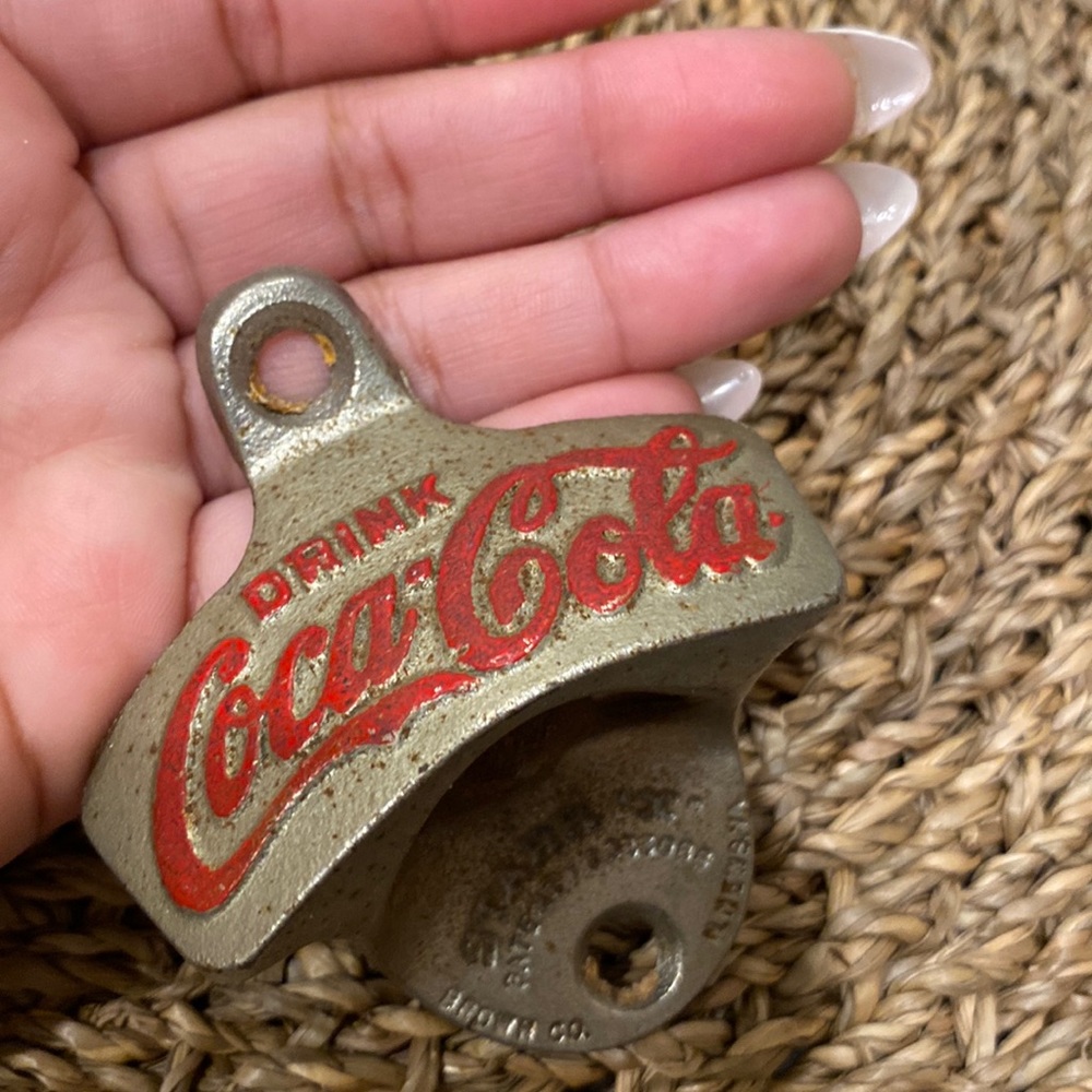 Rare # 15 Original Starr X Coca-Cola Bottle Opener 1925  Pat AR